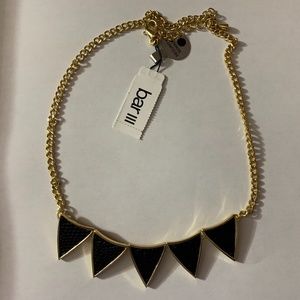 Black and Gold Statement Necklace NEW WITH TAGS